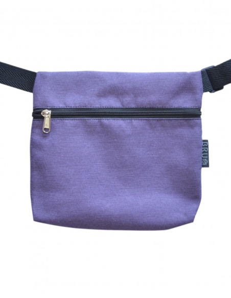 Bag belt 3 pockets lilac
