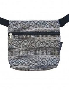 Bag belt 3 pockets "etnic" brown 2