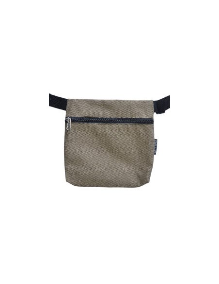 Sac ceinture 3 poches beige