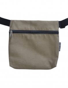 Riñonera 3 bolsillos leopardo beige 2