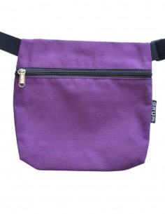 Bag belt 3 pockets "etnik" lilac 2