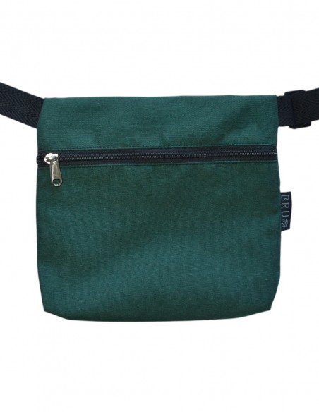 Sac ceinture 3 poches vert