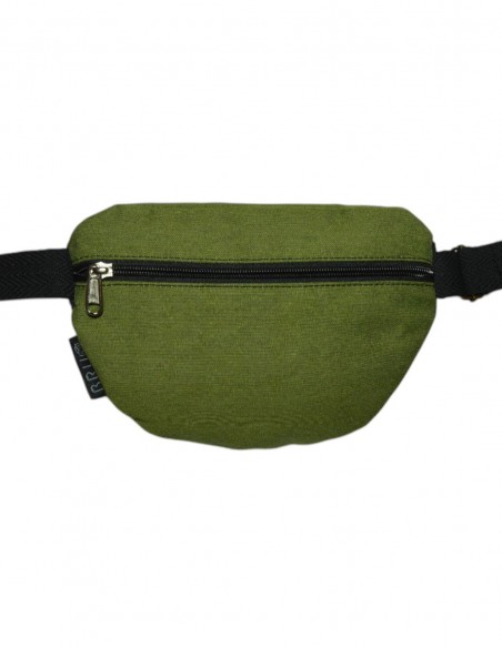 Crossbody belt bag green tras