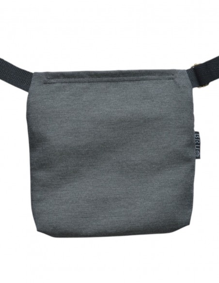 Ronyonera doble 3 butxaques gris