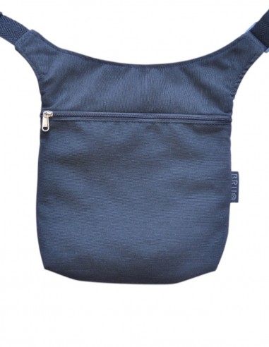 Sac banane 4 poches noir – MAUI tras