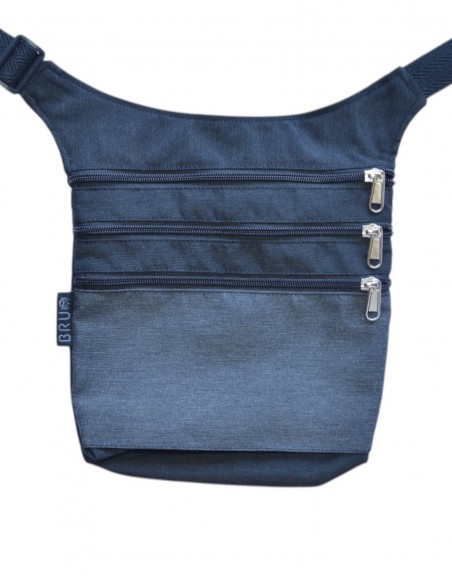 Waist bag 4 pockets, grey black – MAUI