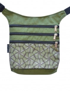 Waist bag 4 pockets, "pali" green – MAUI