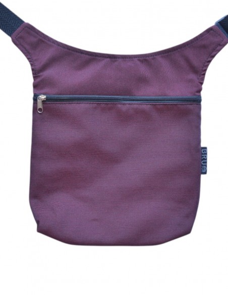 Sac banane 4 poches, bordeaux – MAUI tras