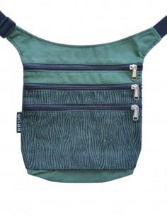 Waist bag 4 pockets, "cebra" green – MAUI
