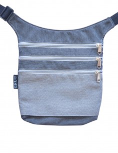 Sac banane 4 poches, gris – MAUI