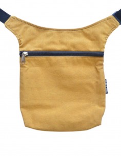 Waist bag 4 pockets, "formas" mustard – MAUI 2