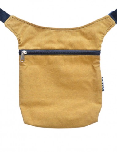 Waist bag 4 pockets, mustard – MAUI tras