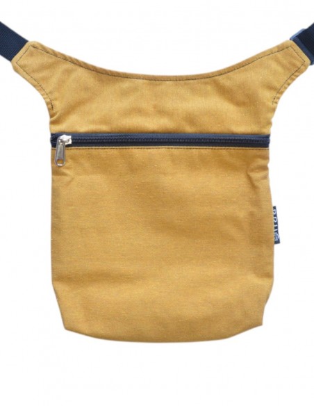 Waist bag 4 pockets, mustard – MAUI tras