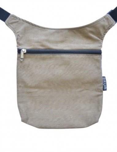 Sac banane 4 poches, beige – MAUI tras