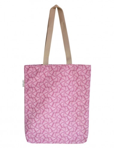 Tote bag palillos rosa - PATMOS