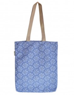 Tote bag "pali" bleu - PATMOS