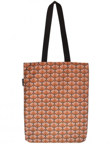 Tote bag "abanik" orange - PATMOS