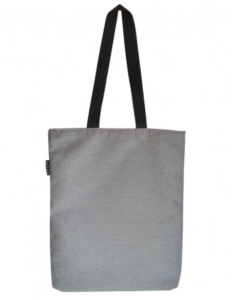 Tote bag gris clar - PATMOS