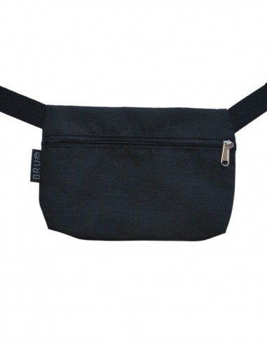 Belt bag 1 pocket black - TAHITÍ