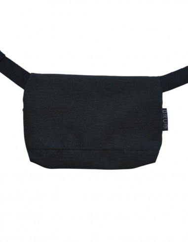 Belt bag 1 pocket black - TAHITÍ tras
