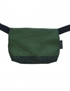 Sac ceinture 1 poche "cebra" vert - TAHITÍ 2