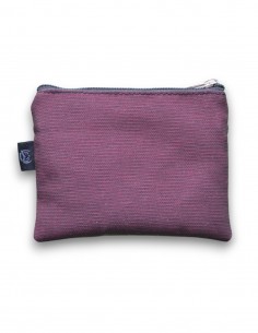 Wallet with 2 pockets, black/burgandy - KO PHI PHI 2