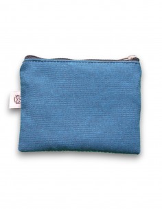 Wallet with 2 pockets, "etnic" turquoise - KO PHI PHI 2