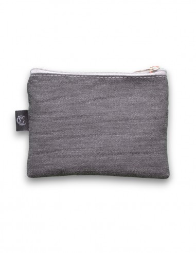 Moneder 2 butxaques gris - KO PHI PHI tras