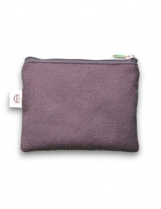 Porte-monnaie 2 poches "etnic" marro - KO PHI PHI 2