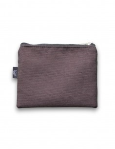 Wallet with 2 pockets, taupe/brown - KO PHI PHI 2