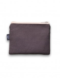 Wallet with 2 pockets, "cubos" brown - KO PHI PHI 2