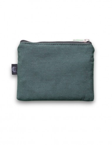 Wallet with 2 pockets, green - KO PHI PHI tras