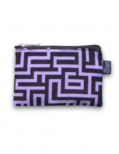 Porte-monnaie DNI "laberint" lilas - KO TAO