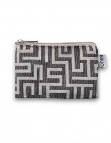 Wallet DNI, "laberint" beige - KO TAO