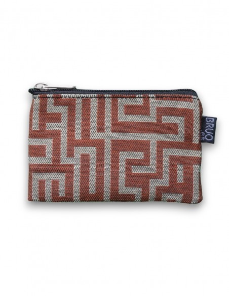 Wallet DNI, "laberint" terracotta - KO TAO