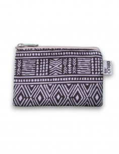 Wallet DNI, "etnik" brown - KO TAO