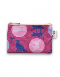 Wallet DNI, "cats" pink - KO TAO