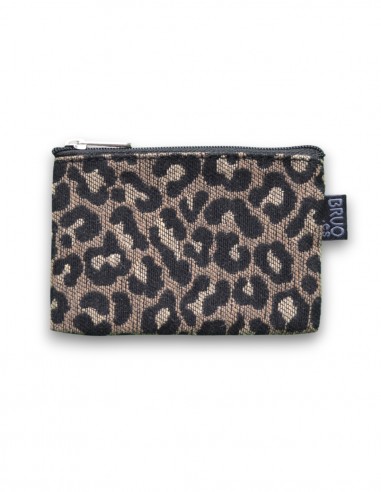 Monedero DNI, "leopard" beige - KO TAO