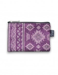 Porte-monnaie DNI "etnik" lilas - KO TAO