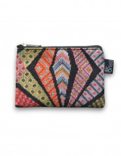 Wallet DNI, "geo" black - KO TAO