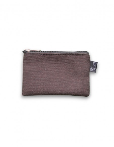 Porte-monnaie mini, marro - KO PU