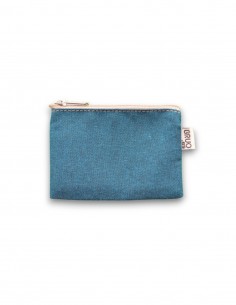 Porte-monnaie mini, turquoise - KO PU