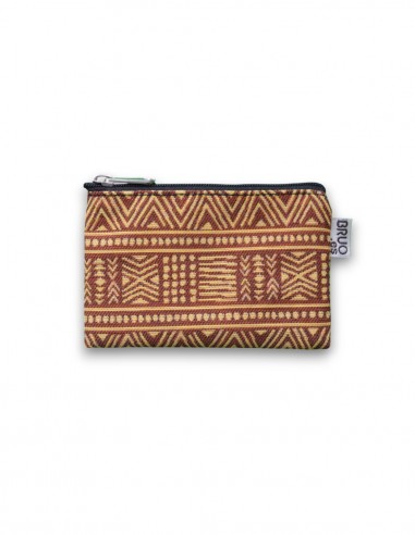 Wallet small, "etnic" mustard - KO TAO