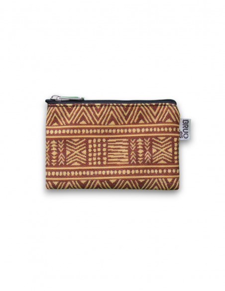Wallet small, "etnic" mustard - KO TAO