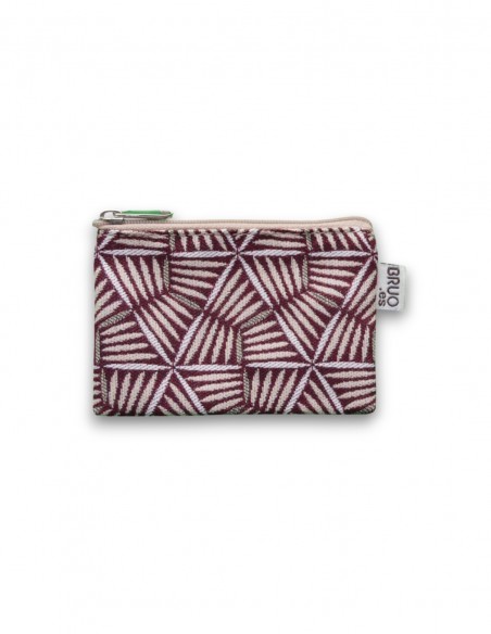 Wallet small, "pali" burgandy - KO TAO
