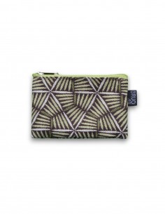 Porte-monnaie mini, "pali" vert - KO PU