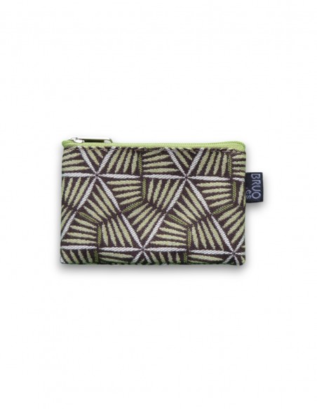 Wallet small, "pali" green - KO TAO