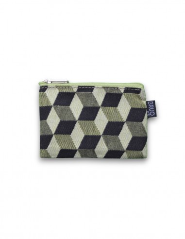 Monedero mini, "cubs" verde - KO PU