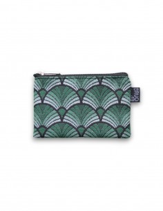 Wallet small, "abanik" green - KO TAO
