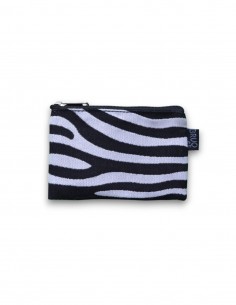 Wallet small, "cebra" black - KO TAO